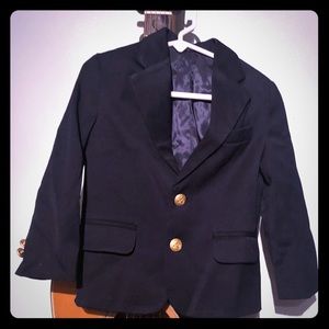 3T toddler navy blazer